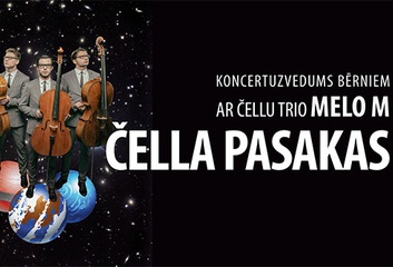 Cēsu koncertzālē 18.09. "Čella pasakas"