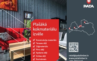 Kokmateriāli labākai dzīvei no PATA TIMBER