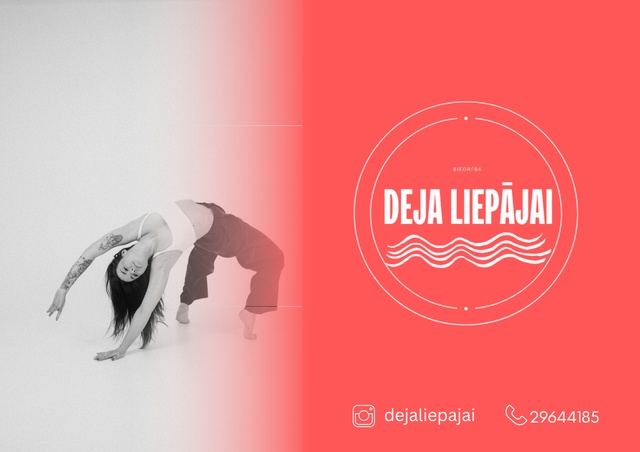 Deju studija “DEJA LIEPĀJAI” - sāc jau šodien apgūt gan laikmetīgās, gan mūsdienīgās dejas tehnikas!