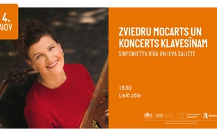 ZVIEDRU MOCARTS UN KONCERTS KLAVESĪNAM. Sinfonietta Rīga un Ieva Saliete.