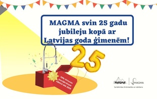 Magma svin 25 gadus kopā ar Latvijas Goda ģimenēm! 