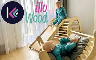 Kas ir “illo Wood’’?  Vieta, kur rada īpašas bērnu mēbeles!