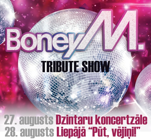 Latvijā būs pasaules diskomūzikas milži – grupa BONEY M!!